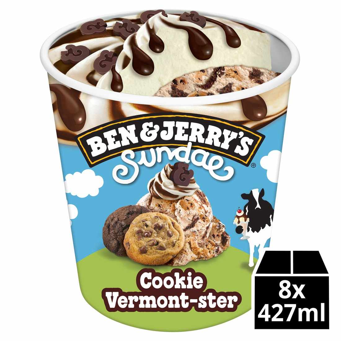 Ben & Jerry's Sundae  Cookie Vermont-ster 427ml